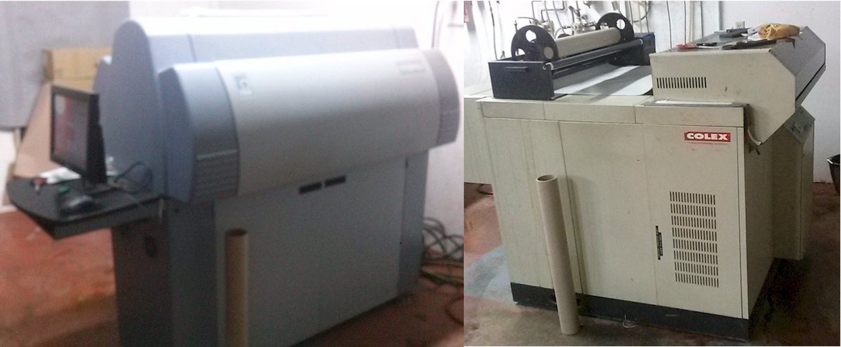 ZBE CHROMIRA 30" PRINTER / COLEX 30" PROCESSOR