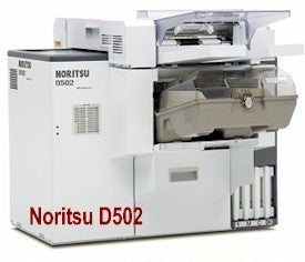 NORITSU D502 DUAL SIDE DRY MINILAB